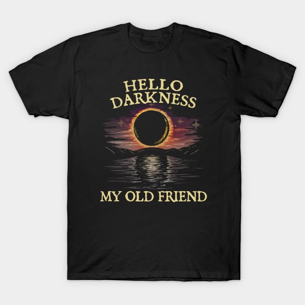 hello darkness my old friend T-Shirt by Cybord Design